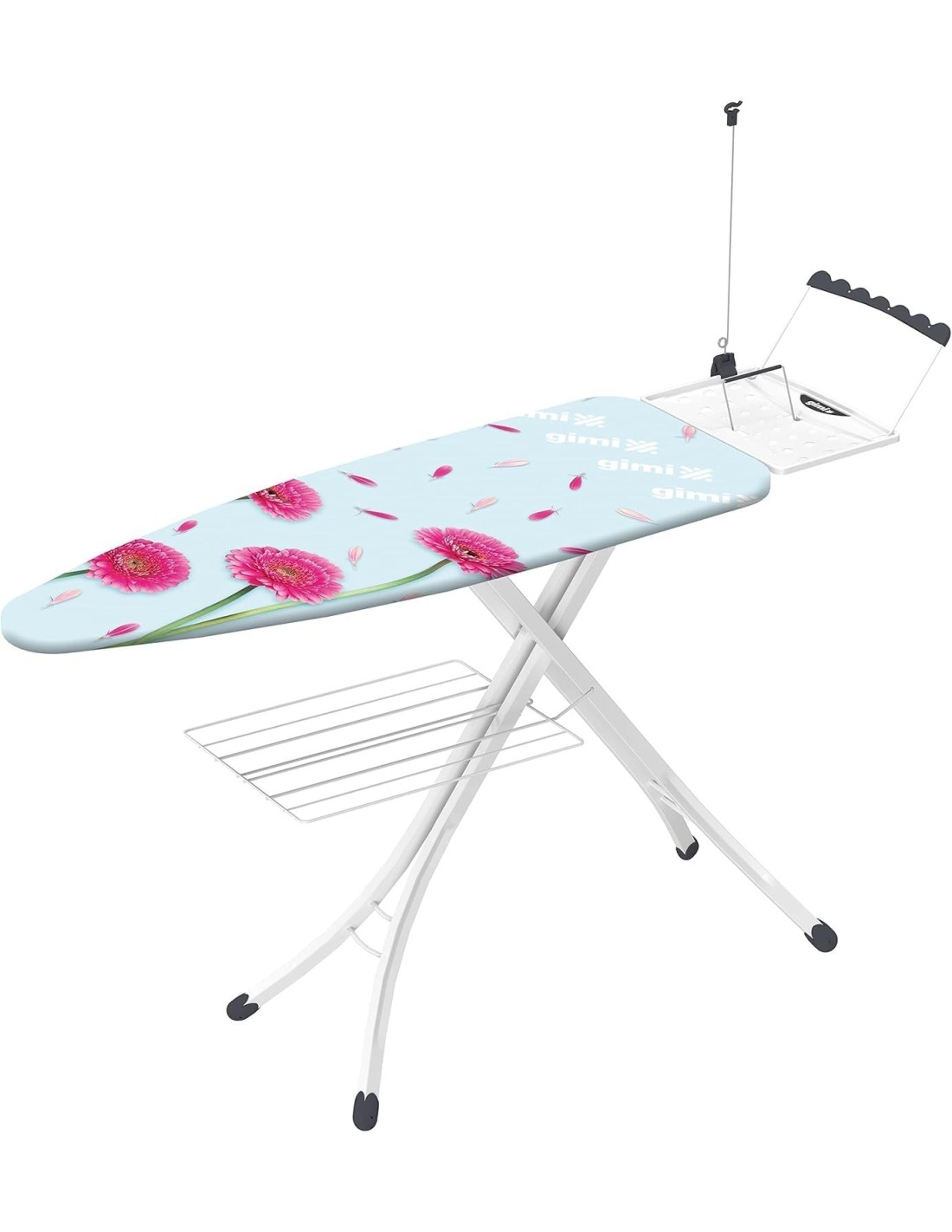 Gimi Asse da Stiro Golden Large – Piano Traforato e Struttura in Acciaio – shopincasa.it