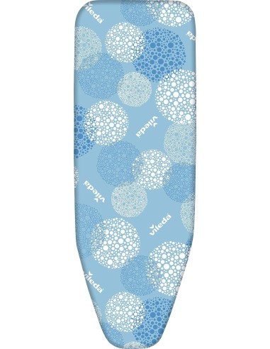 Vileda Copriasse da Stiro Universale in Cotone e Mollettone – Blu, 122 x 42 cm – shopincasa.it