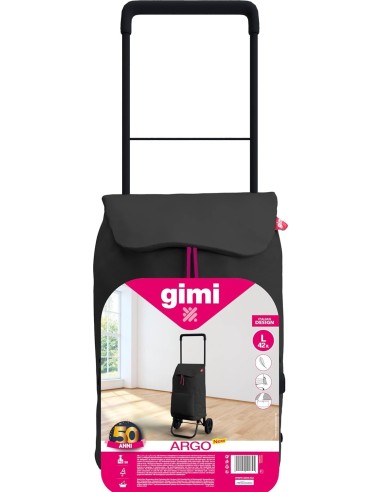 Gimi Argo I Carrello Portaspesa 42L – Leggero e Antipioggia – shopincasa.it
