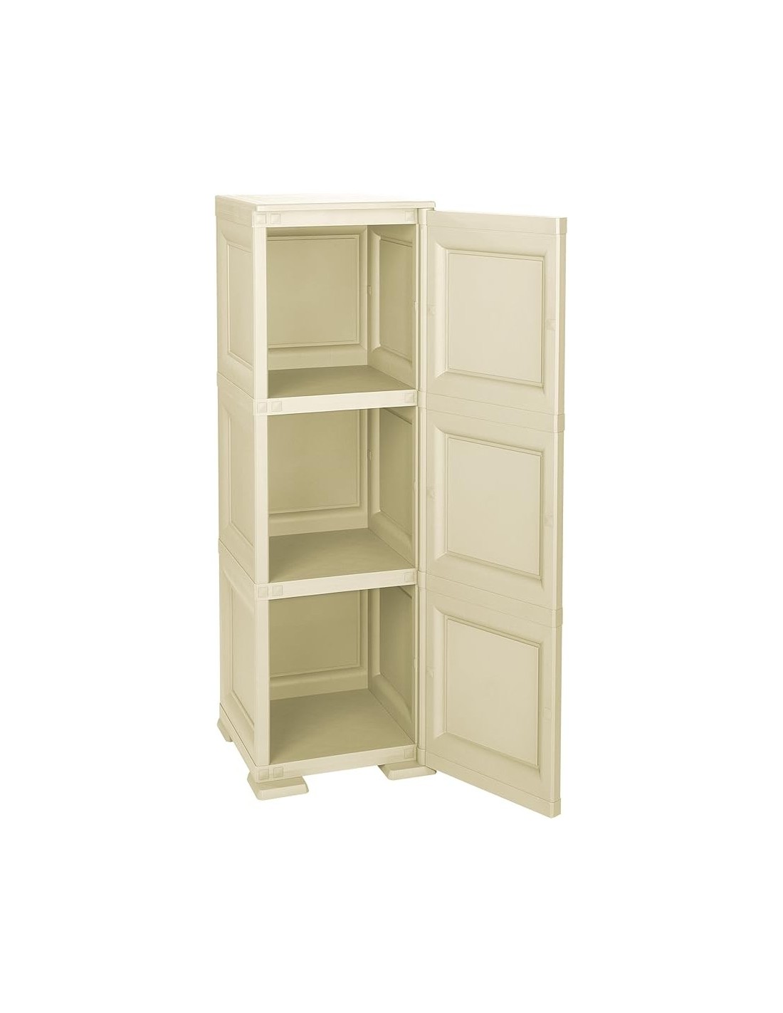 Tontarelli Colonnina 3 Moduli Angora – Mobile in Plastica Resistente – shopincasa.it