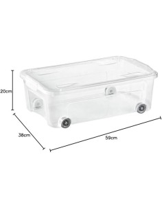 COMBI BOX SCATOLA CON COPERCHIO E RUOTE 29,5 LT 2