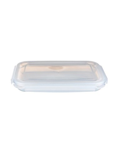 Contenitore Fresh Lock 1,3 Lt Rettangolare Trasparente/Azzurro - shopincasa.it