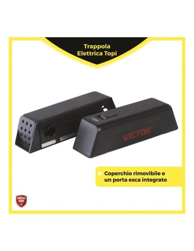 IGIENE PAVIMENTI - BAGNO - DEO CASA: vendita online TRAPPOLA ELETTRICA VICTOR PROTECT HOME PER TOPI in offerta