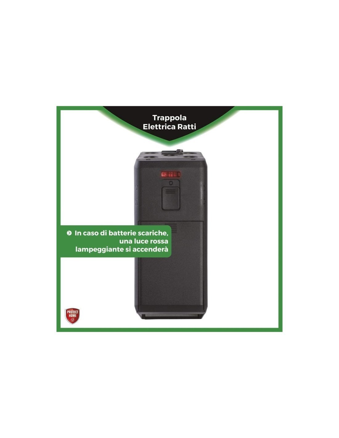IGIENE PAVIMENTI - BAGNO - DEO CASA: vendita online TRAPPOLA ELETTRICA VICTOR PROTECT HOME PER RATTI in offerta
