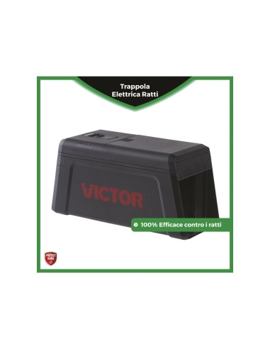 IGIENE PAVIMENTI - BAGNO - DEO CASA: vendita online TRAPPOLA ELETTRICA VICTOR PROTECT HOME PER RATTI in offerta