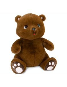NICE GOOD - PELUCHE ORSETTO 42CM MARRONE