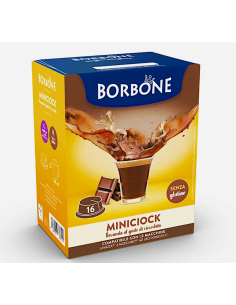 CAFFE': vendita online Borbone Mini Ciock – 16 Capsule Compatibili Lavazza A Modo Mio in offerta