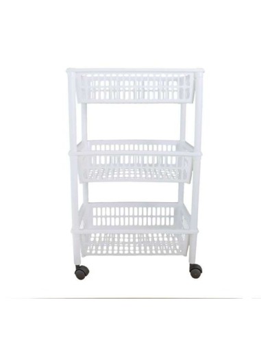 Carrello Tontarelli Mito 3 Ripiani 40x29x62 cm - shopincasa.it