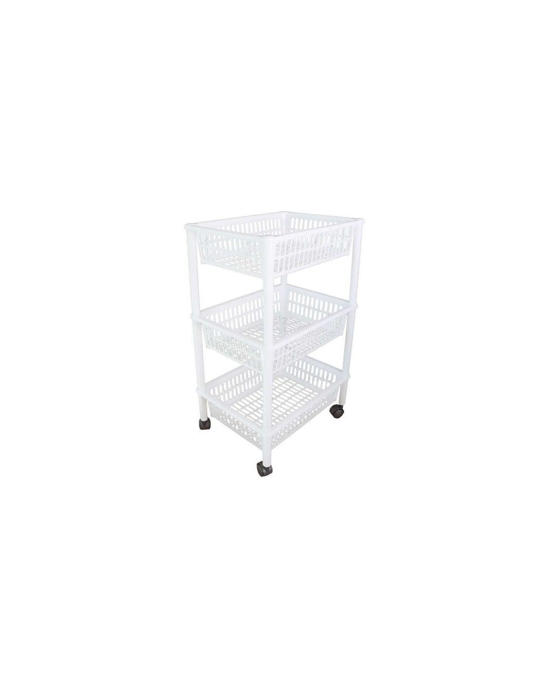 Carrello Tontarelli Mito 3 Ripiani 40x29x62 cm - shopincasa.it