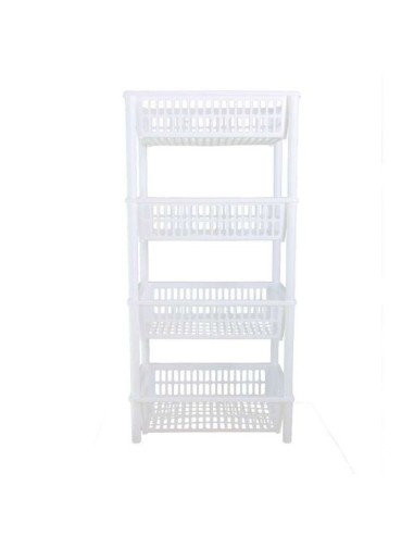 Carrello Tontarelli Mito 4 Ripiani Colori Assortiti - shopincasa.it