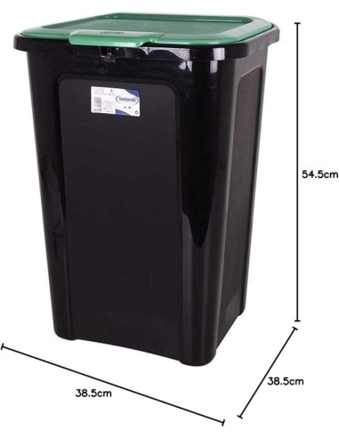 Pattumiera Tontarelli 44L plastica blu per alluminio | shopincasa.it