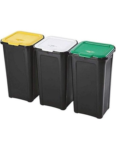Pattumiera Tontarelli 44L plastica blu per alluminio | shopincasa.it