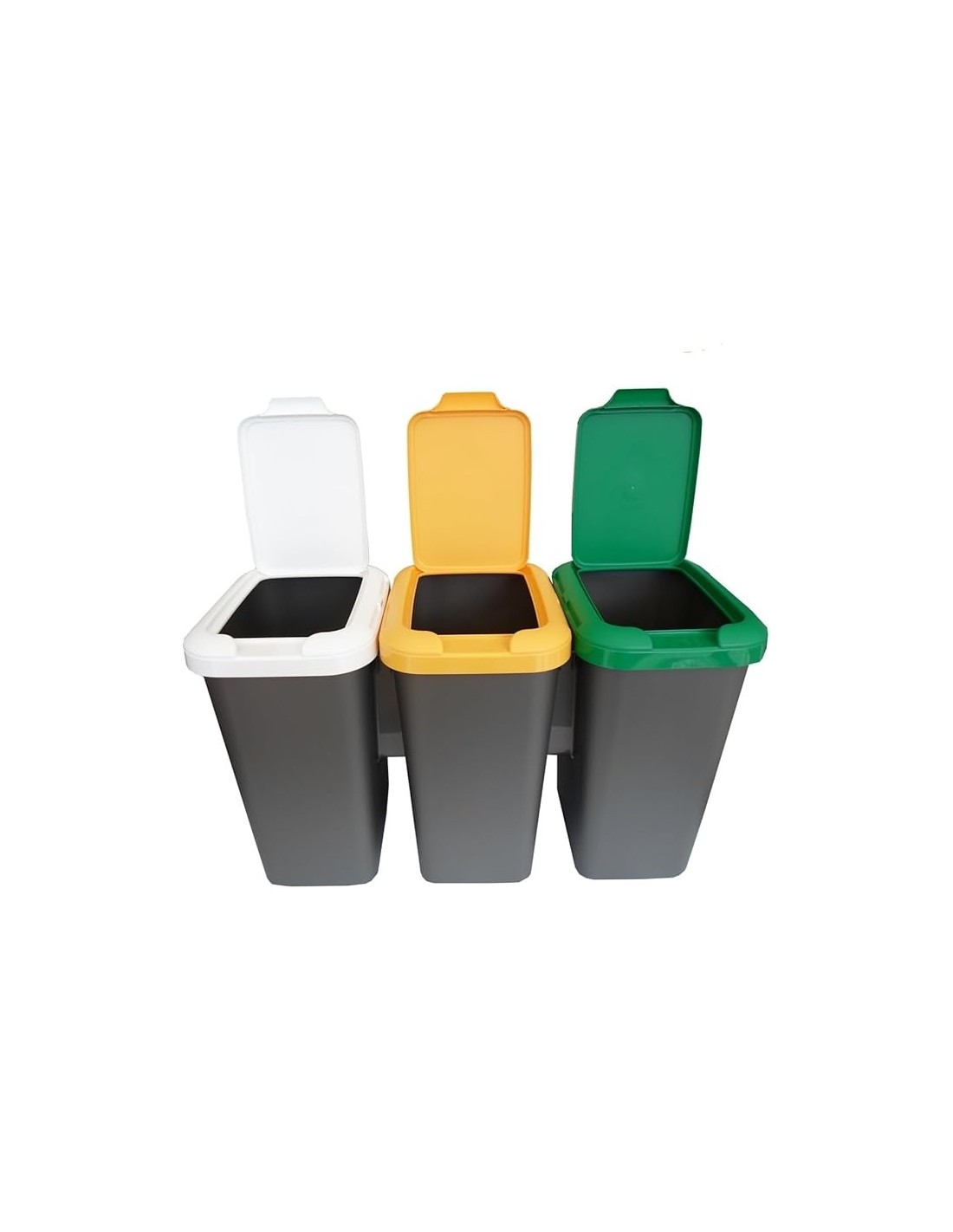 Tontarelli Trio Cestino Raccolta Differenziata 75 Litri Multicolore | shopincasa.it