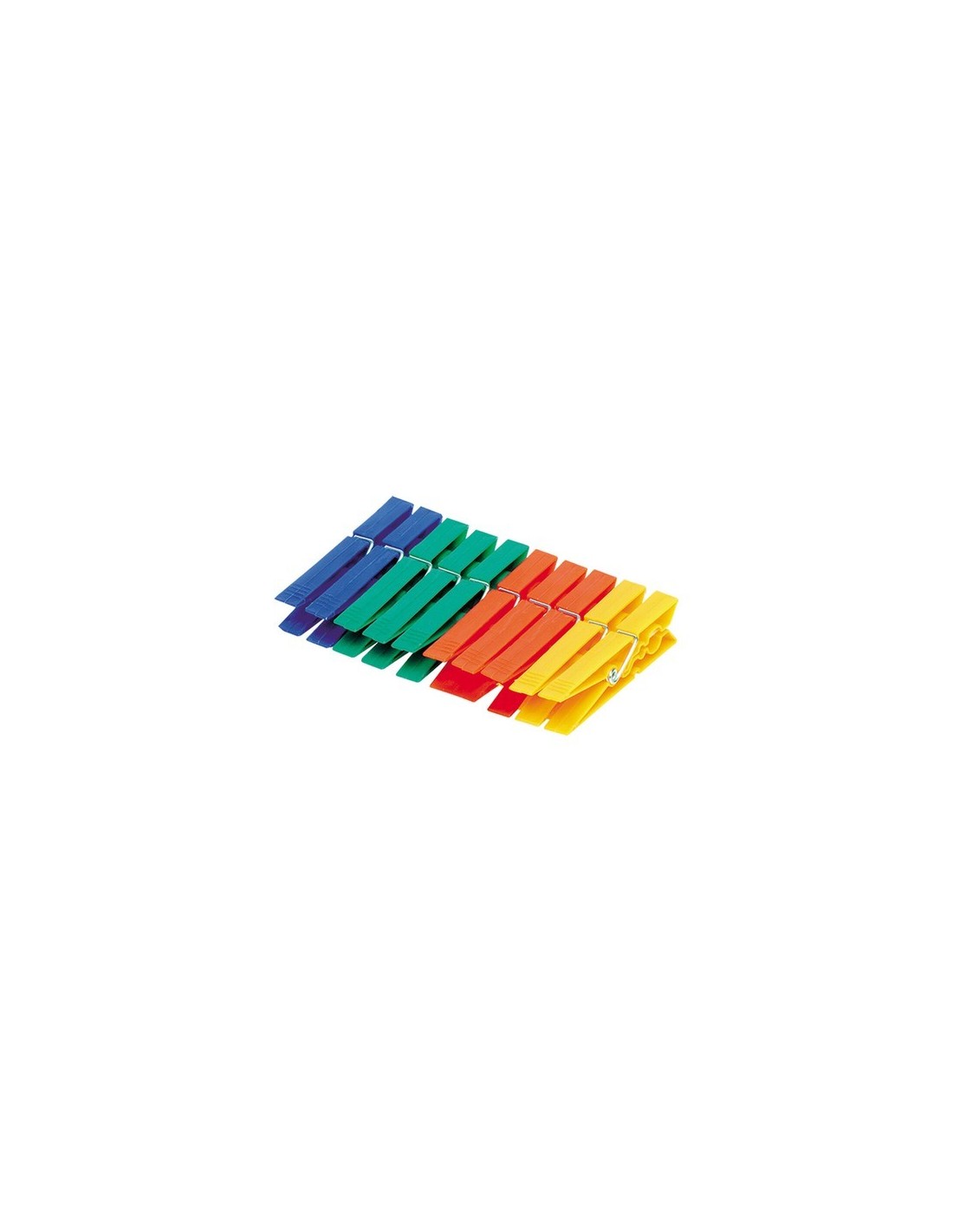 Mollette per Bucato Tontarelli 10 pezzi, Colori Assortiti | shopincasa.it