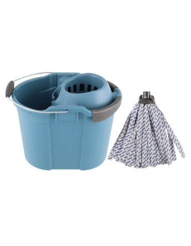 Set Pulizia Completo 16L e 5L con Mocio e Spremitore - shopincasa.it