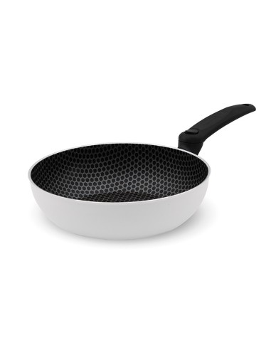 Bis padelle induzione AM Bee 24 e 28 cm con manico pieghevole | shopincasa.it