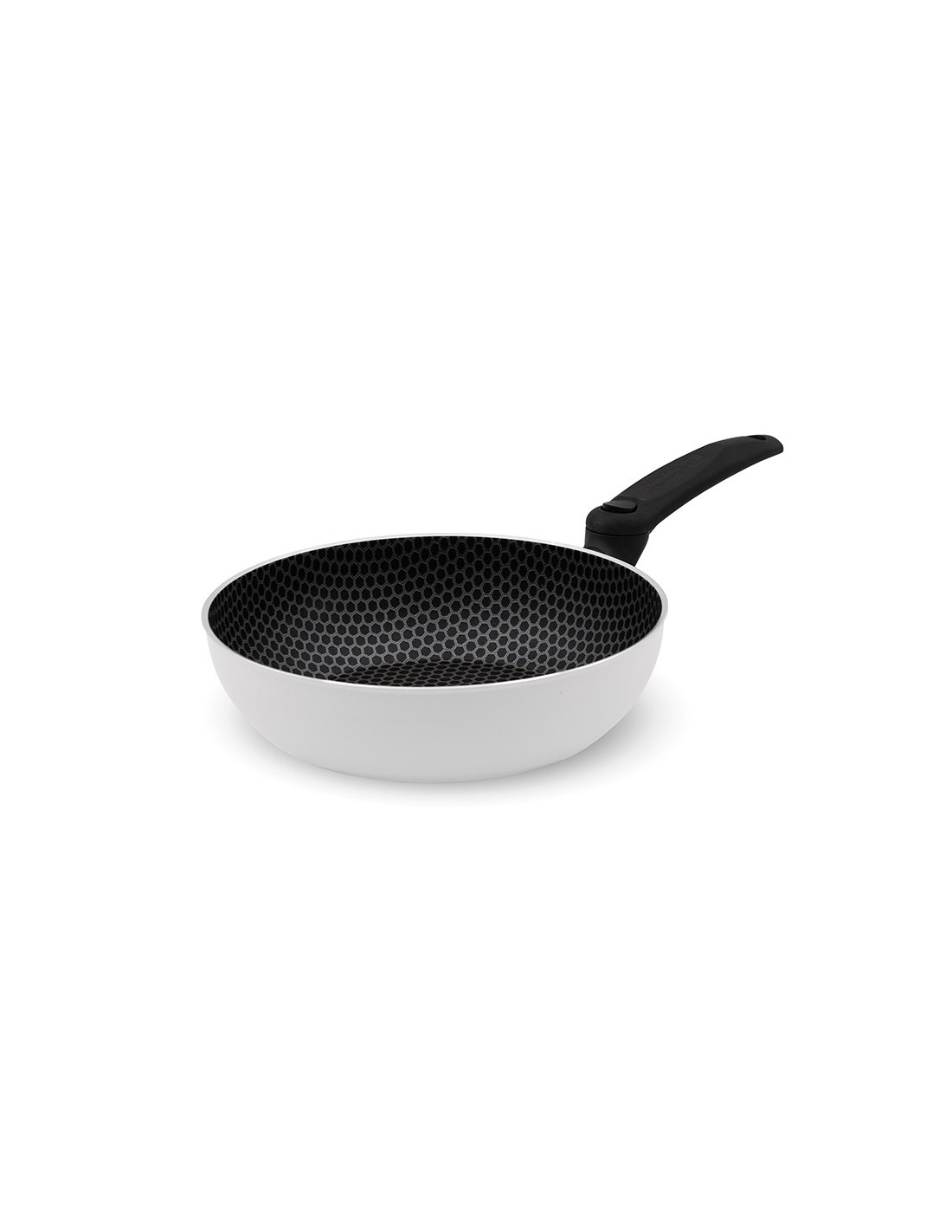 Bis padelle induzione AM Bee 24 e 28 cm con manico pieghevole | shopincasa.it