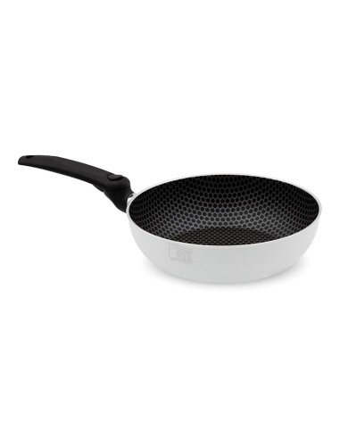 Bis padelle induzione AM Bee 24 e 28 cm con manico pieghevole | shopincasa.it