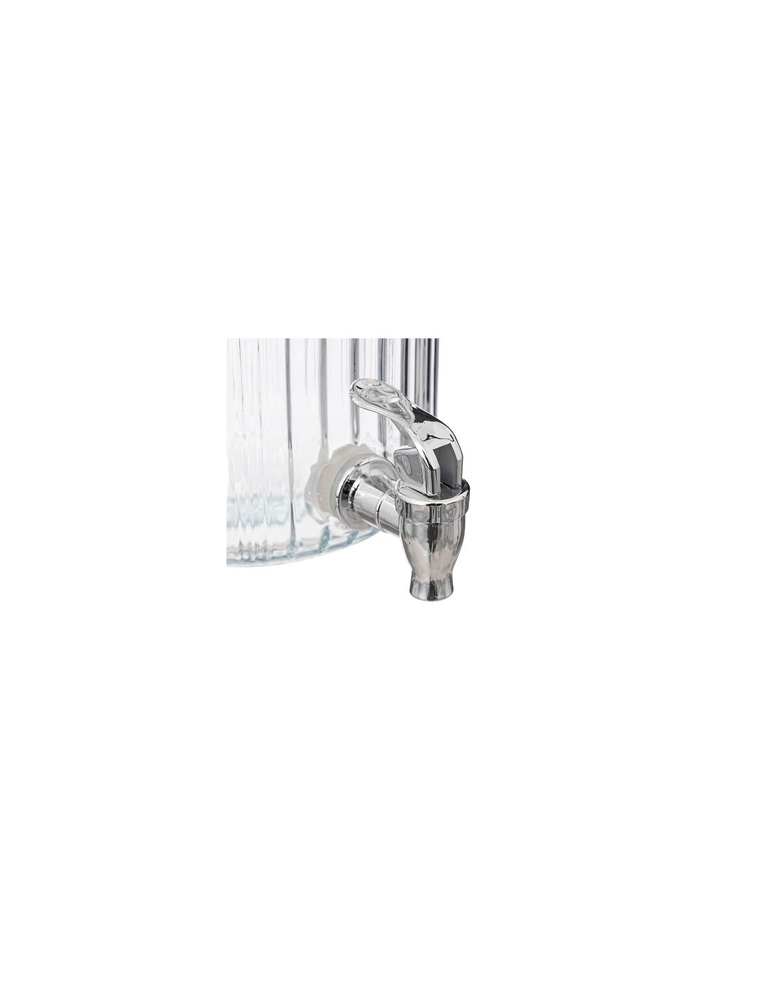 Dispenser per bevande Mona 3,8 l in vetro trasparente | shopincasa.it