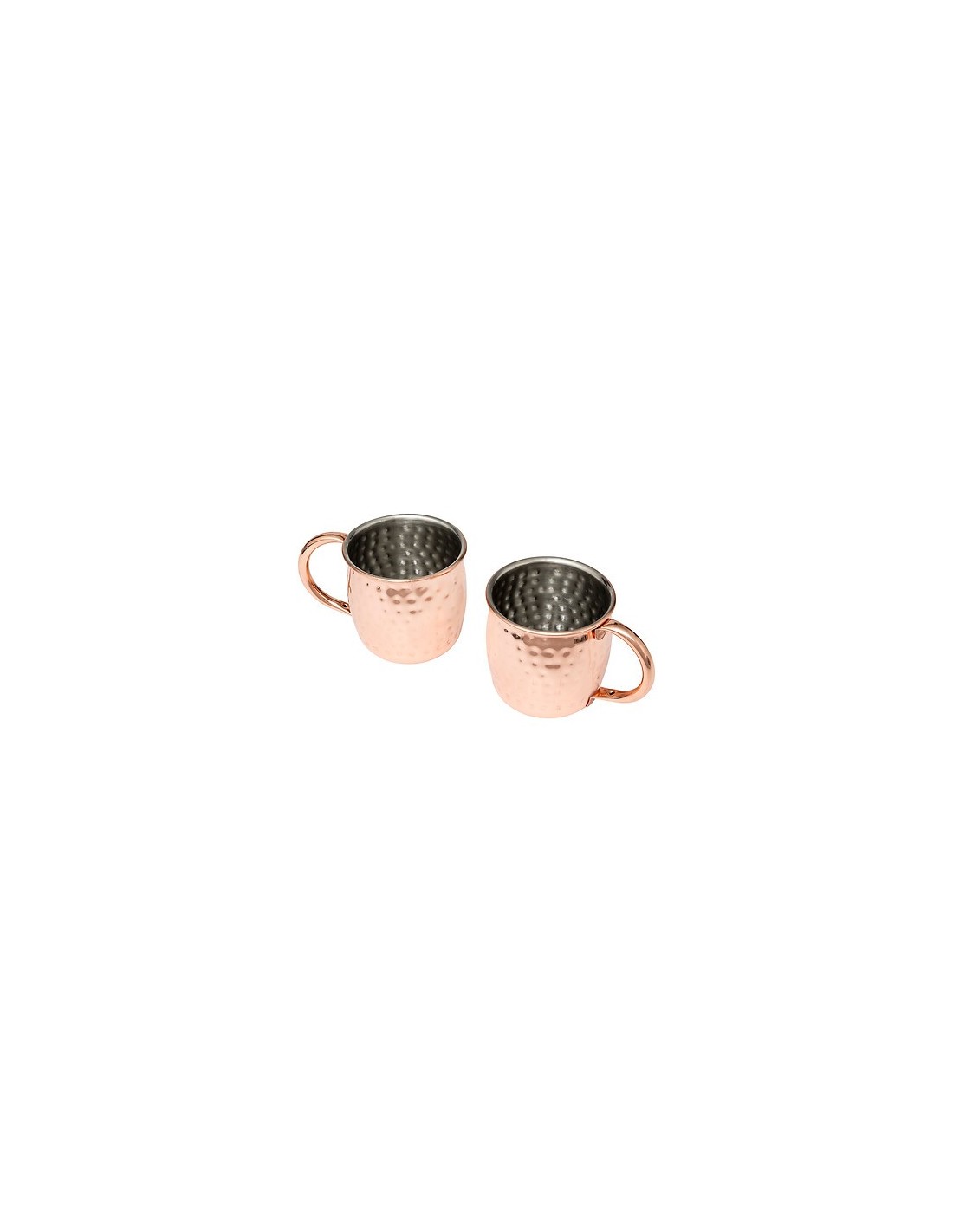 Set 2 bicchieri Moscow Mule 47 cl acciaio inox bronzo | shopincasa.it