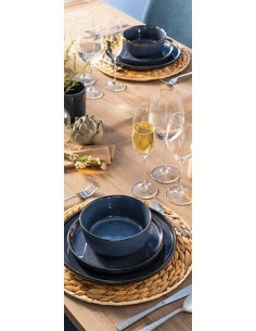 Servizio posate 24 pezzi D'oro acciaio inox | shopincasa.it 2