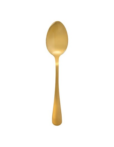 Set 4 cucchiai da minestra acciaio inox Gold | shopincasa.it