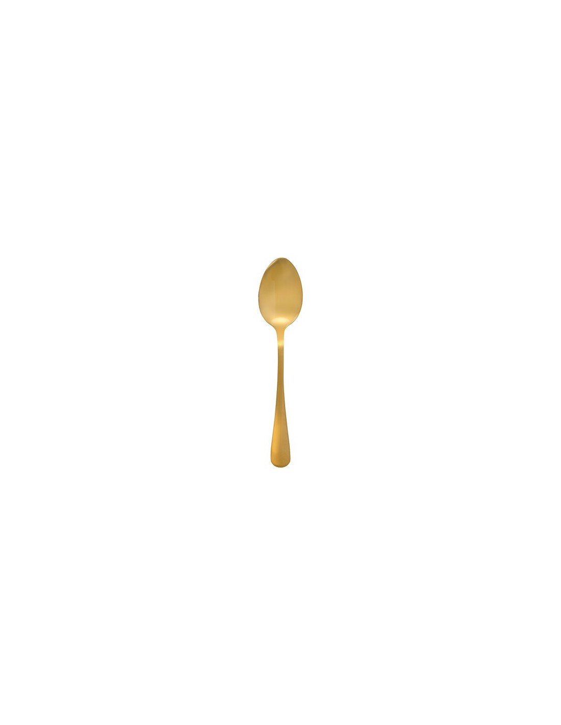 Set 4 cucchiai da minestra acciaio inox Gold | shopincasa.it