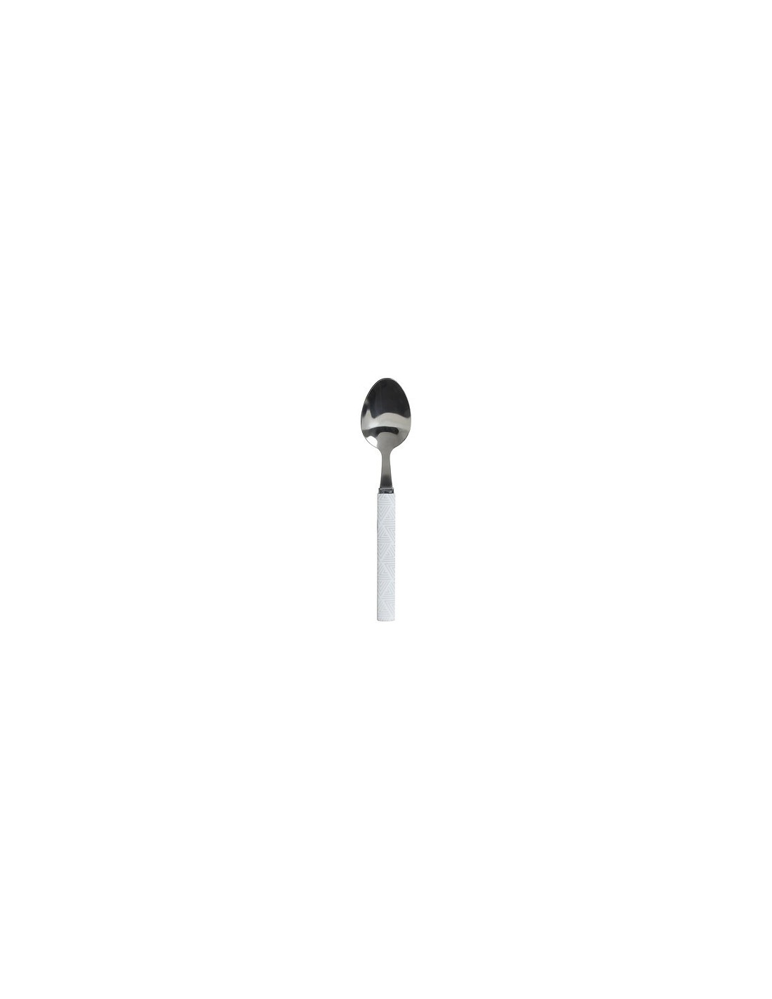 Servizio posate 24 pezzi Geo con portaposate bianco | shopincasa.it