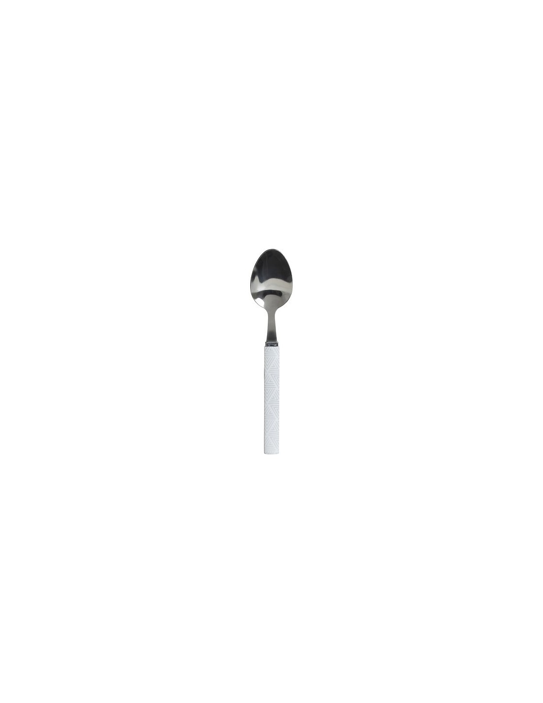 Servizio posate 24 pezzi Geo con portaposate bianco | shopincasa.it