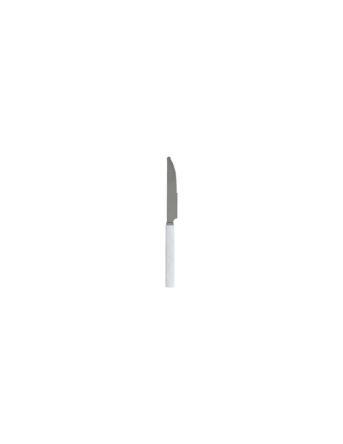 Servizio posate 24 pezzi Geo con portaposate bianco | shopincasa.it