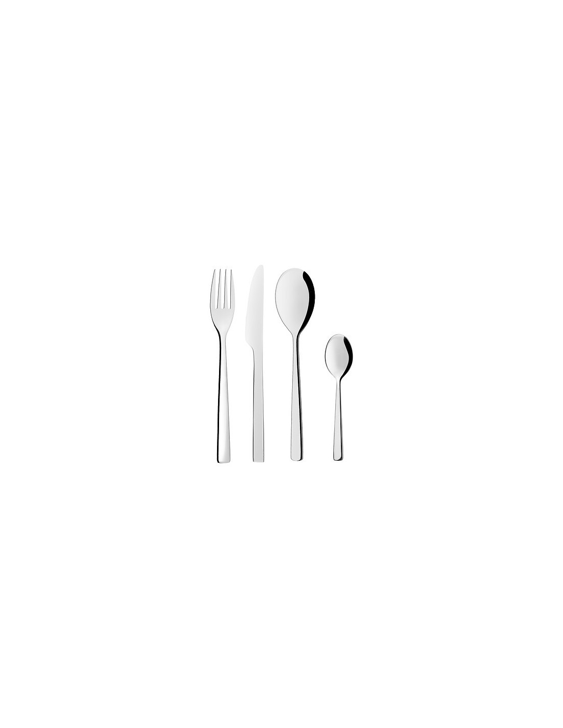 Servizio posate 24 pezzi Deka acciaio inox | shopincasa.it