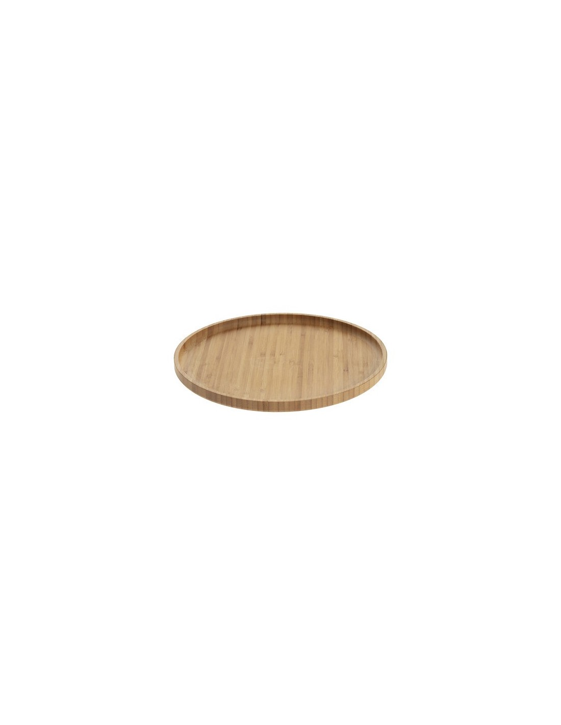 Piatto da portata in bambù diametro 26,5 cm | shopincasa.it
