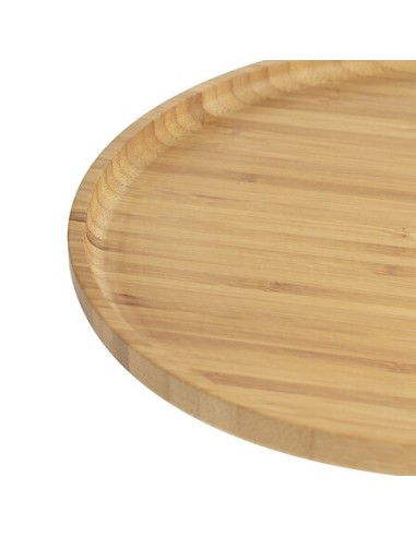 Piatto da portata in bambù diametro 26,5 cm | shopincasa.it