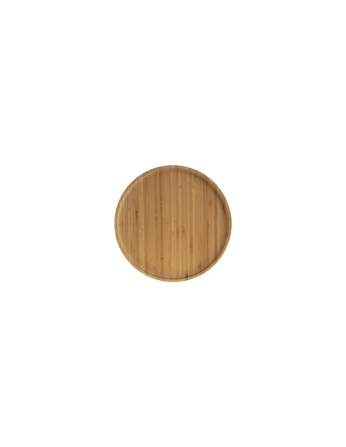Piatto da portata in bambù diametro 26,5 cm | shopincasa.it