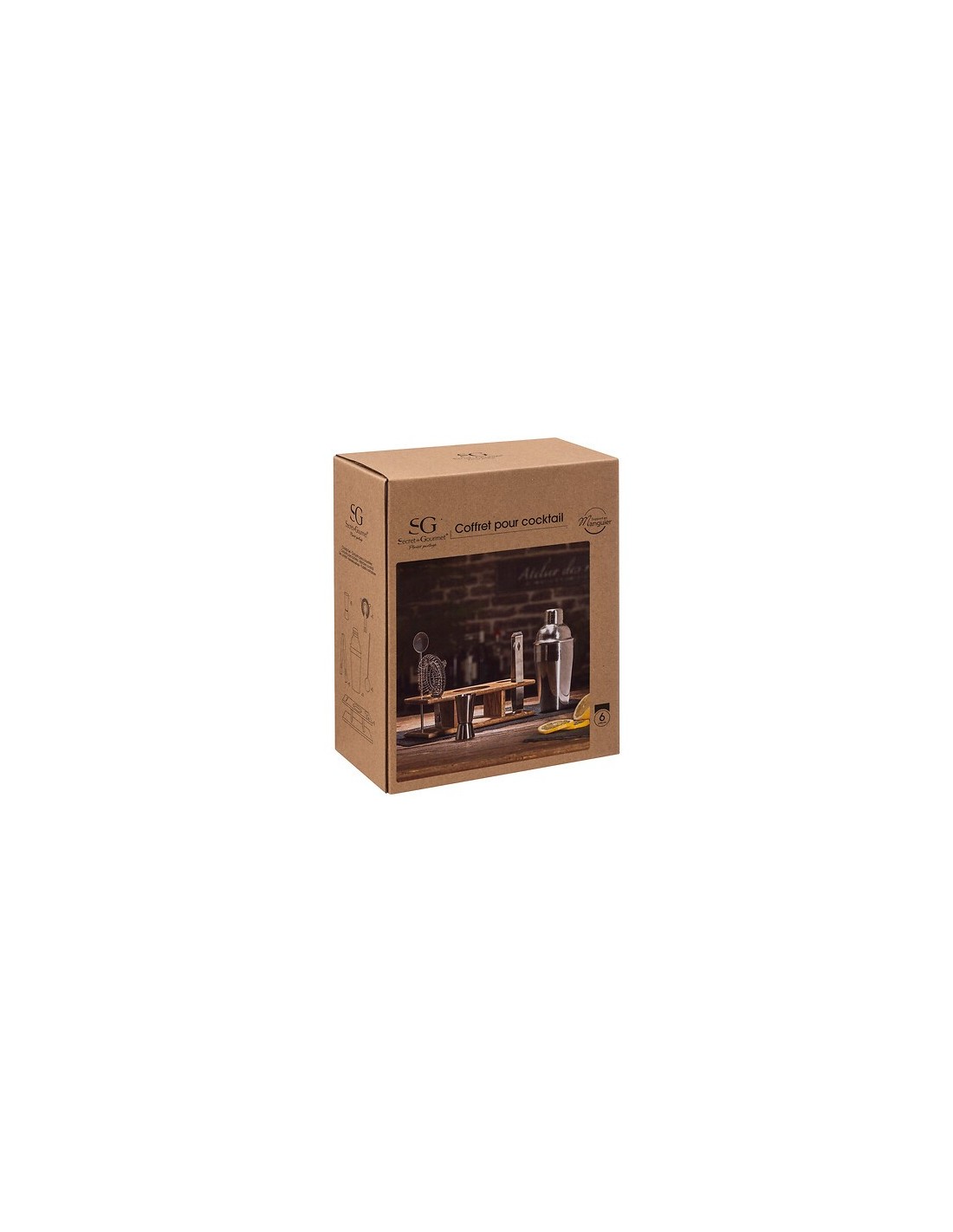 Set per cocktail Victor 6 pezzi | shopincasa.it