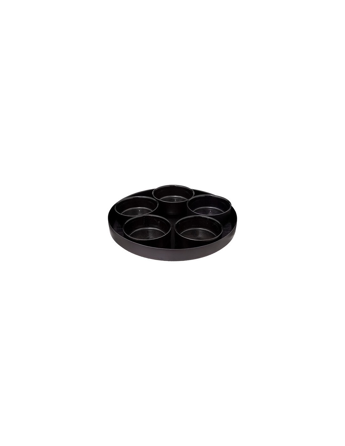 Set aperitivo Astra 6 pezzi nero | shopincasa.it