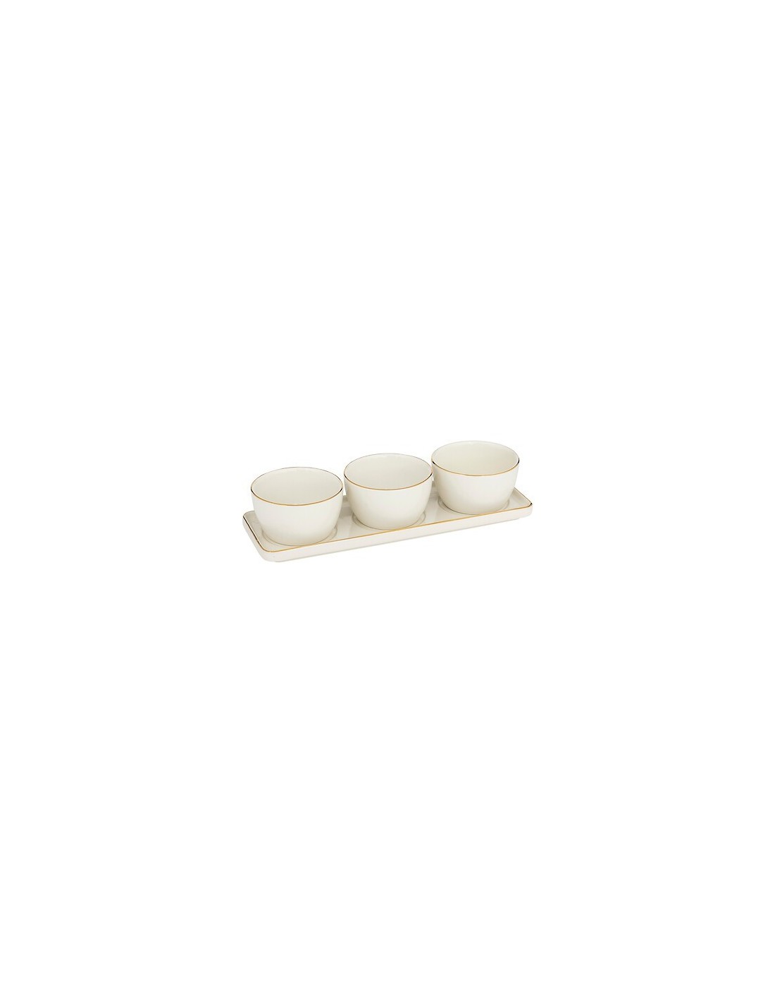 Set da aperitivo Arya 4 pezzi in ceramica | shopincasa.it