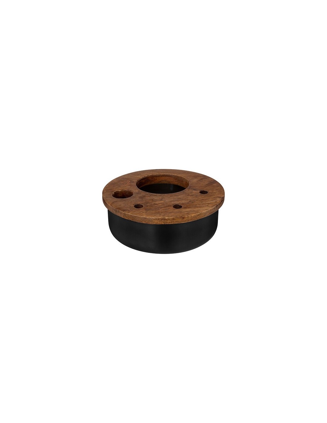 Set per cocktail in legno di mango nero | shopincasa.it