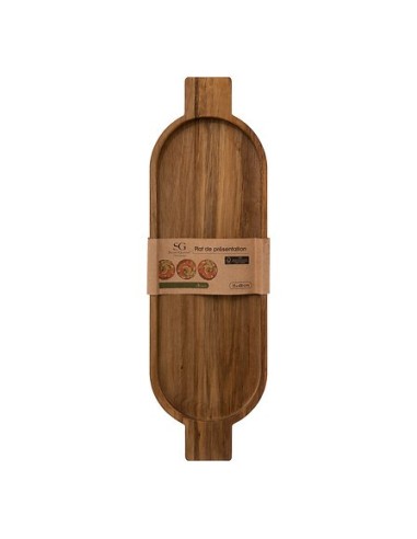Piatto da portata 15 x 48 cm in acacia | shopincasa.it