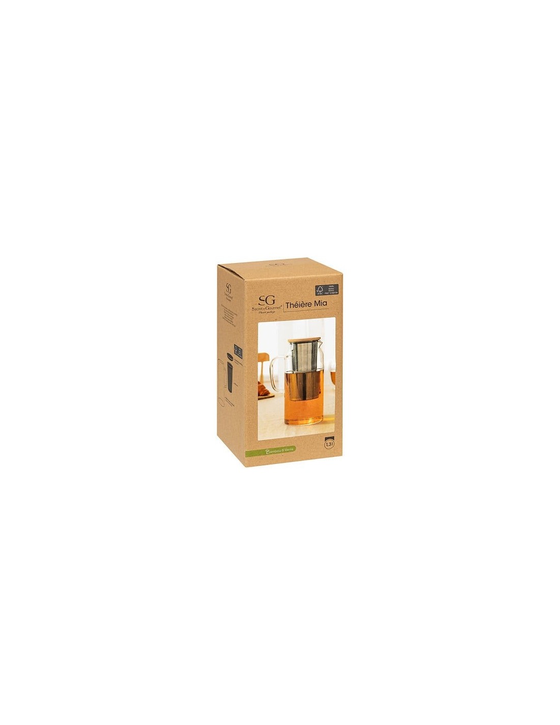 Teiera Mia in vetro borosilicato 1,3 L | shopincasa.it