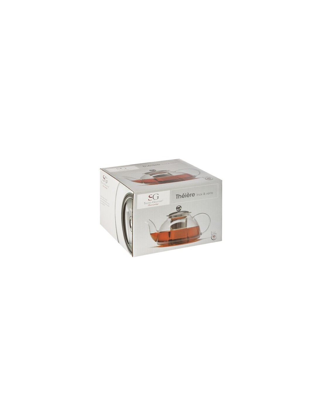 Teiera 85 cl in vetro | shopincasa.it