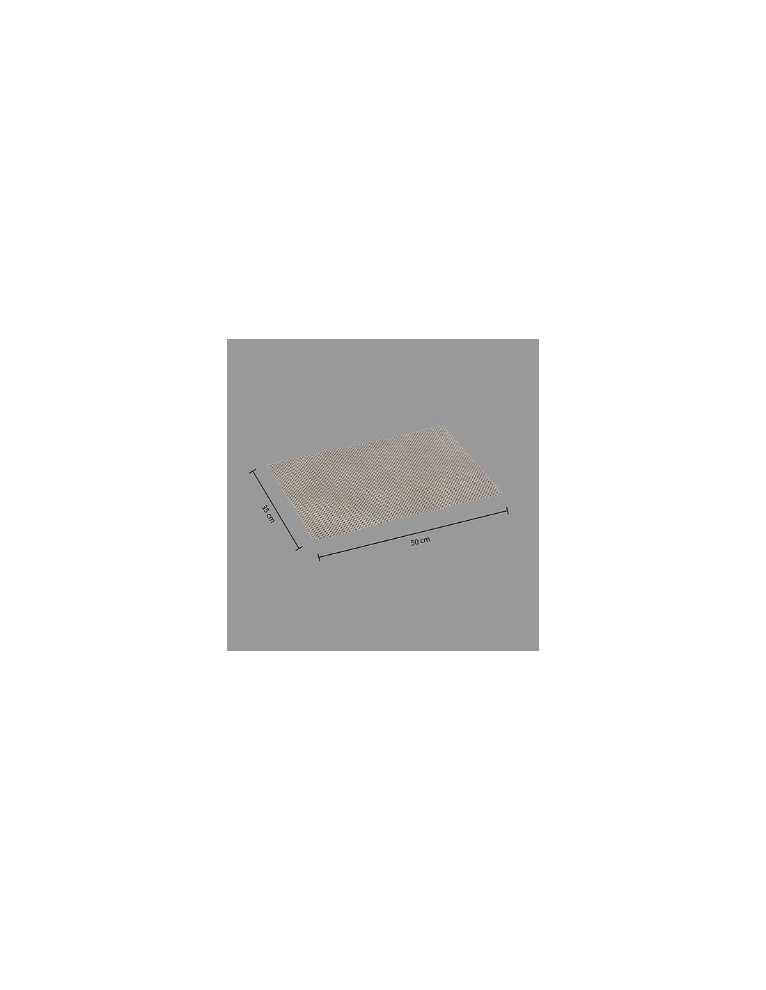 Tovaglietta Maoli 50 x 35 cm bianco e nero | shopincasa.it