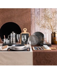 Tovaglietta Tenore 45 x 30 cm nero | shopincasa.it