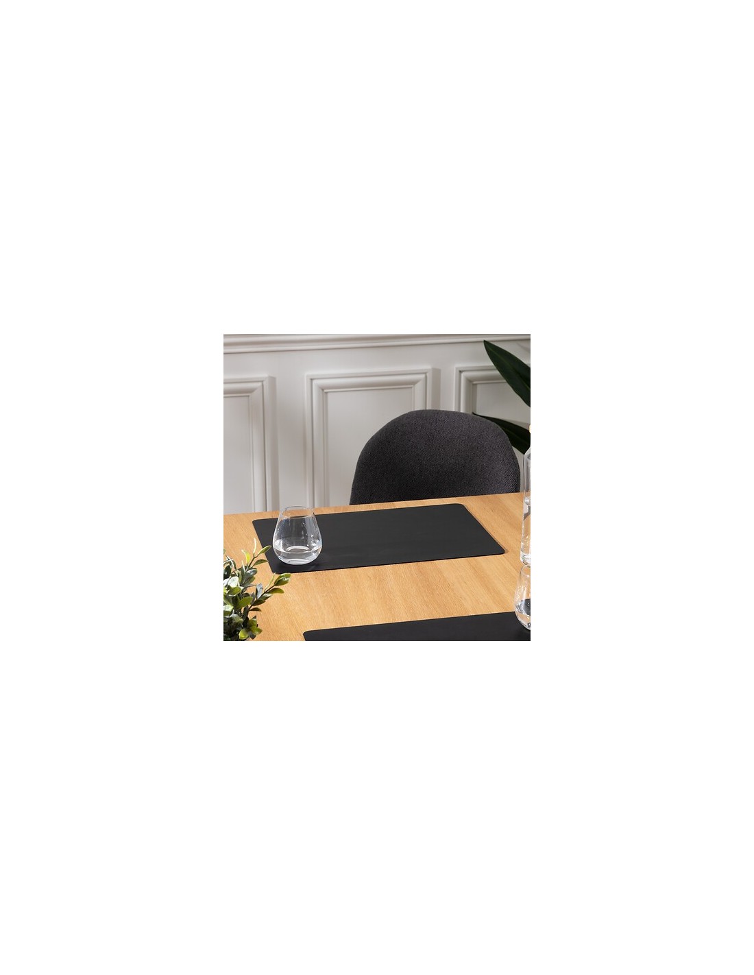 Tovaglietta Tenore 45 x 30 cm nero | shopincasa.it