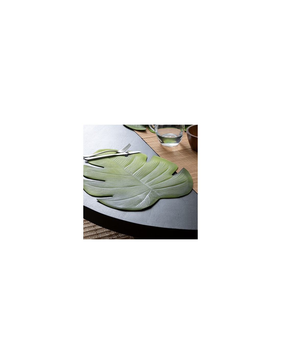 Tovaglietta Foglia 47 x 38 cm verde | shopincasa.it