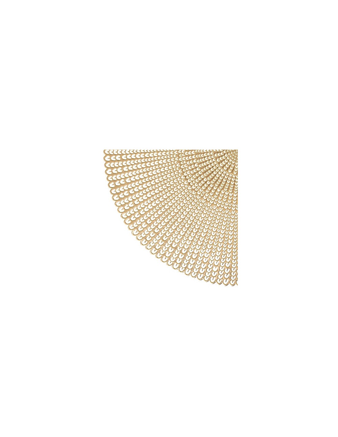 Tovaglietta Delicatezza 41 cm oro | shopincasa.it