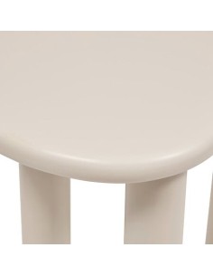 MOBILETTI E CONSOLE: vendita online Consolle Olao, L. 100 cm, P. 40 cm, A. 80 cm, pino e MDF avorio in offerta