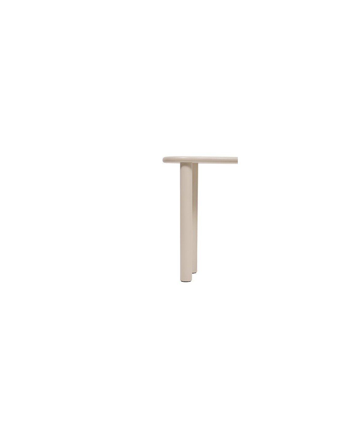 MOBILETTI E CONSOLE: vendita online Consolle Olao, L. 100 cm, P. 40 cm, A. 80 cm, pino e MDF avorio in offerta