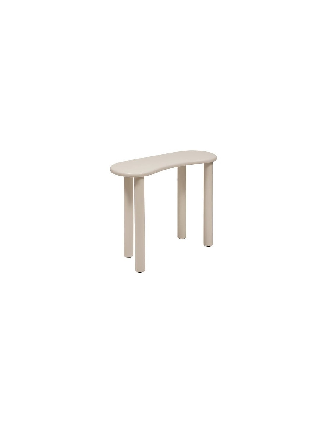 MOBILETTI E CONSOLE: vendita online Consolle Olao, L. 100 cm, P. 40 cm, A. 80 cm, pino e MDF avorio in offerta