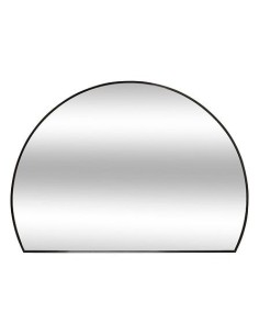 SPECCHI: vendita online Specchio Alice, L. 90 cm, P. 1,6 cm, A. 65 cm, metallo nero in offerta